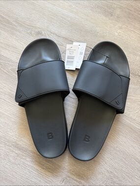 Bench Black Men's Slide Sandals